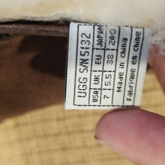 UGG Australia Cargo III 3 Tall Boots Brown Buckle Side Zipper size 7 Style #5132 - Picture 13 of 13